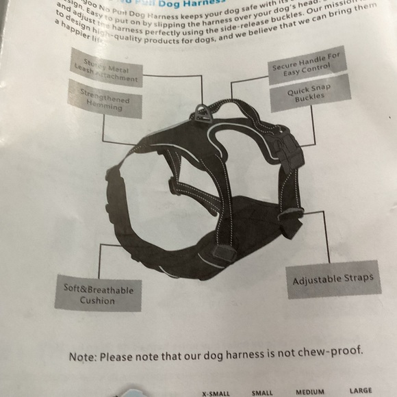 No Pull Dog Harness in XL 🔥HP🔥 - Picture 10 of 11